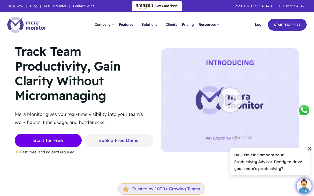Mera Monitor screenshot 1