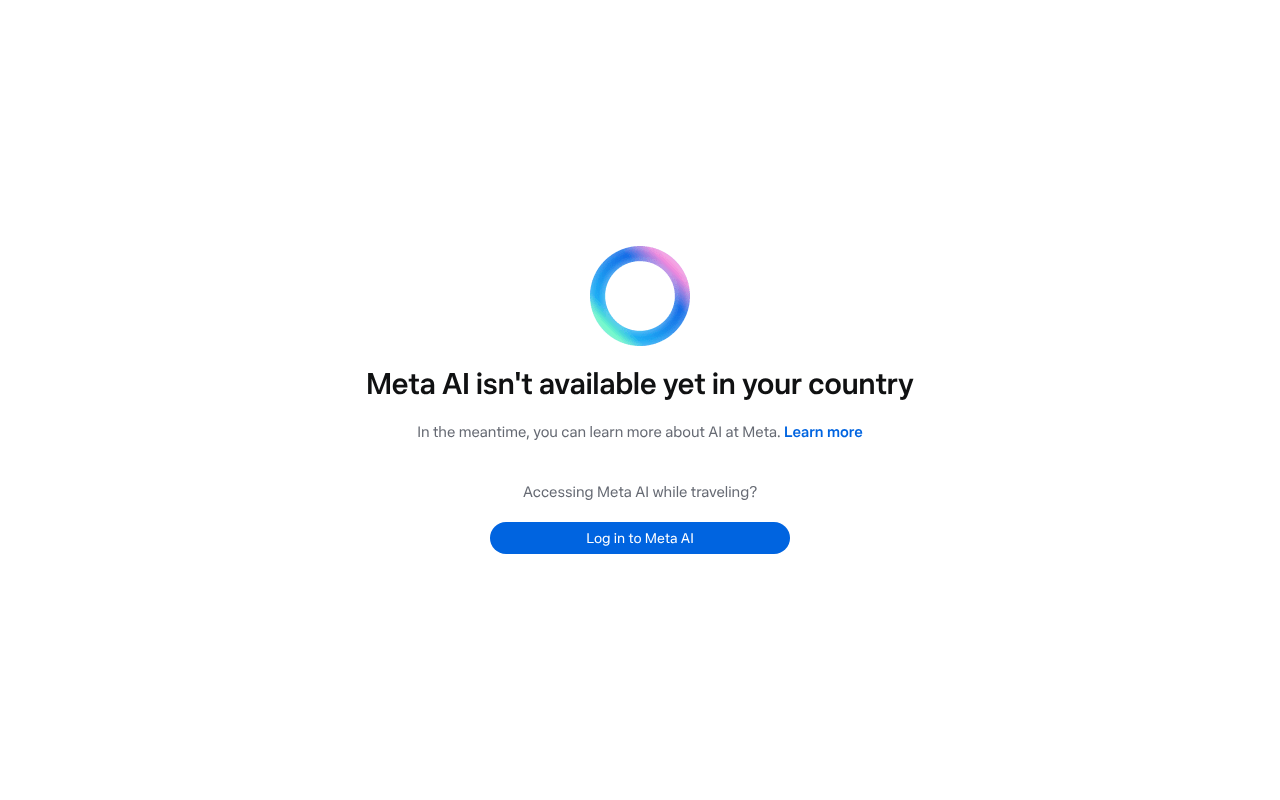 Meta AI screenshot 1