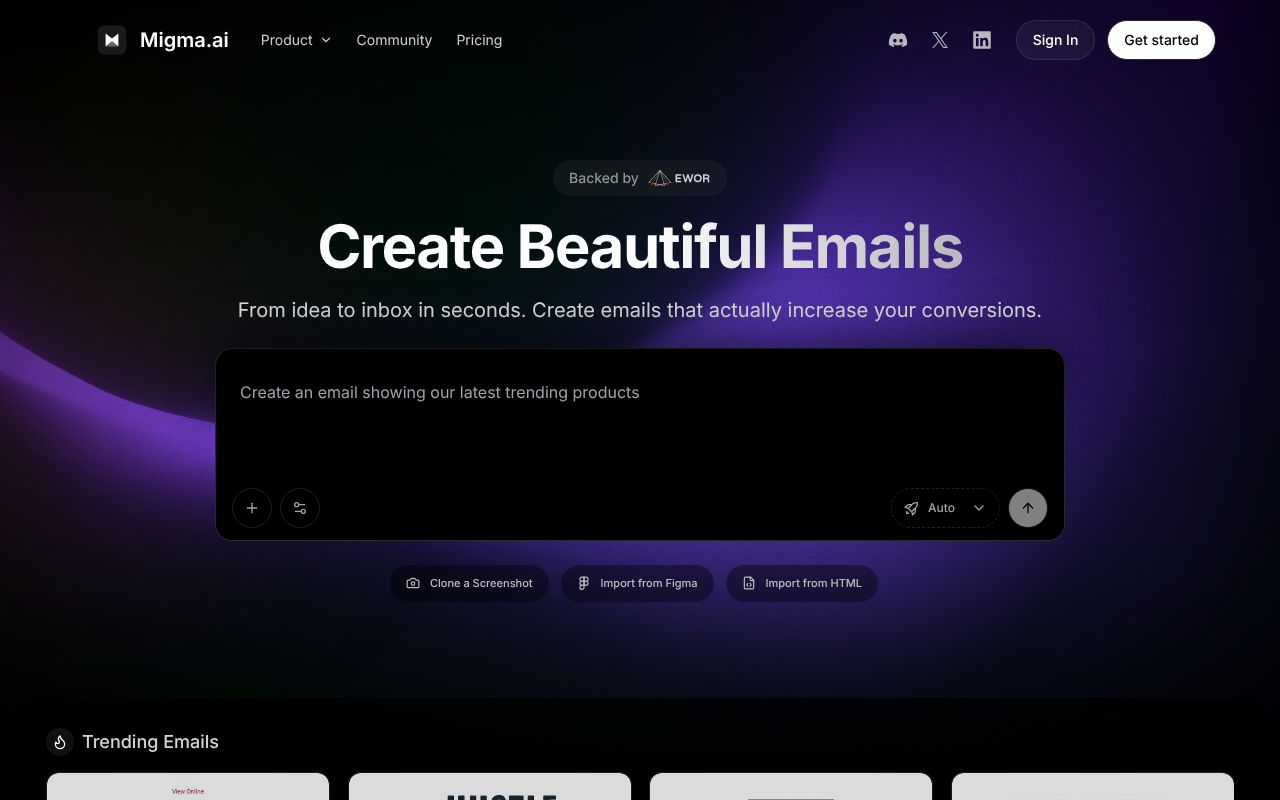 Migma.ai screenshot 1