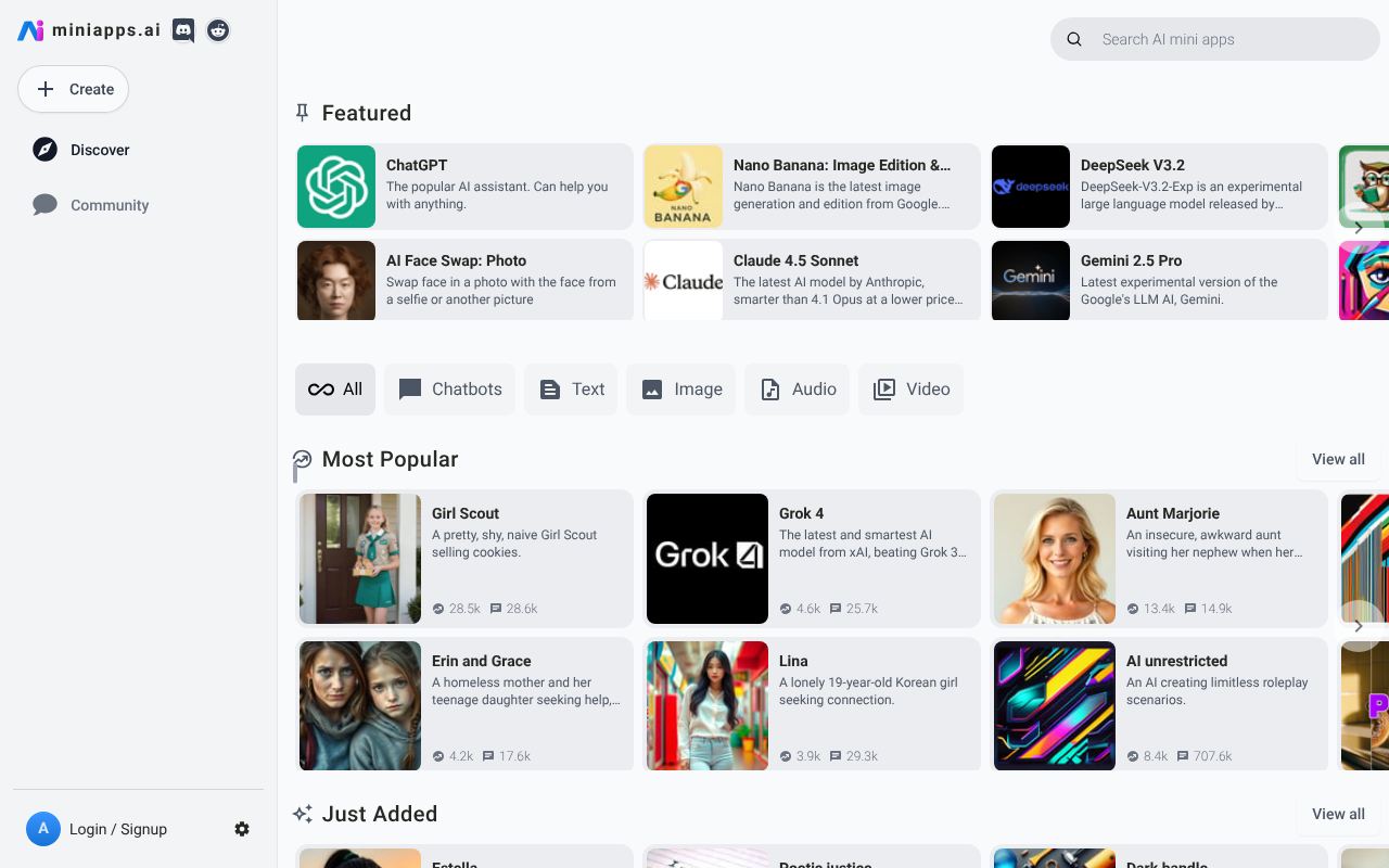 Miniapps.ai screenshot 1