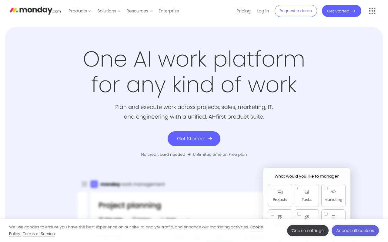 monday.com screenshot 1