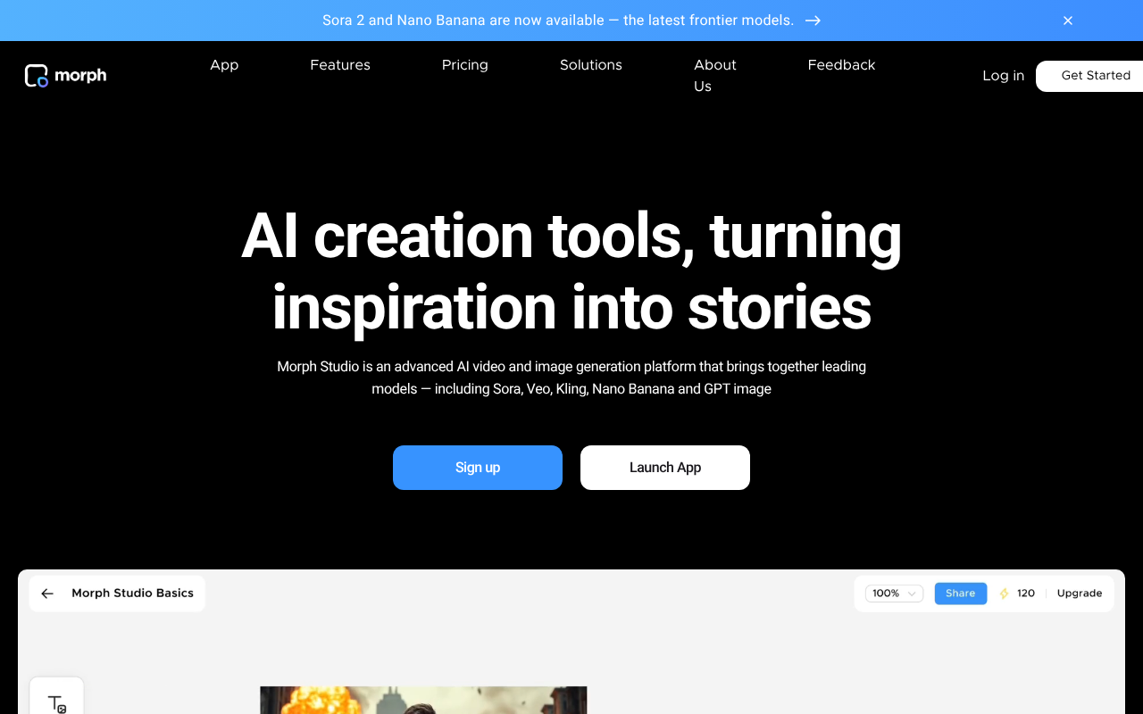 MorphStudio screenshot 1