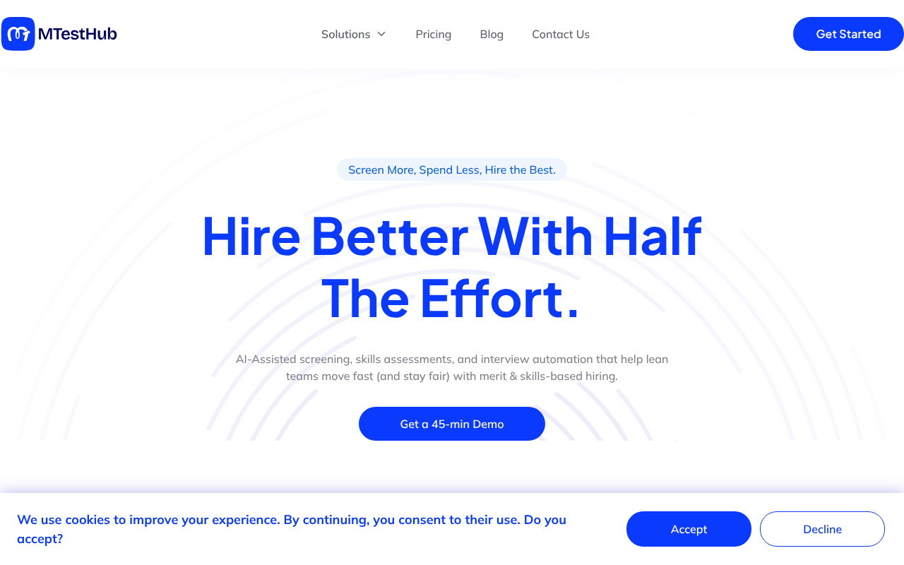 MTestHub screenshot 1