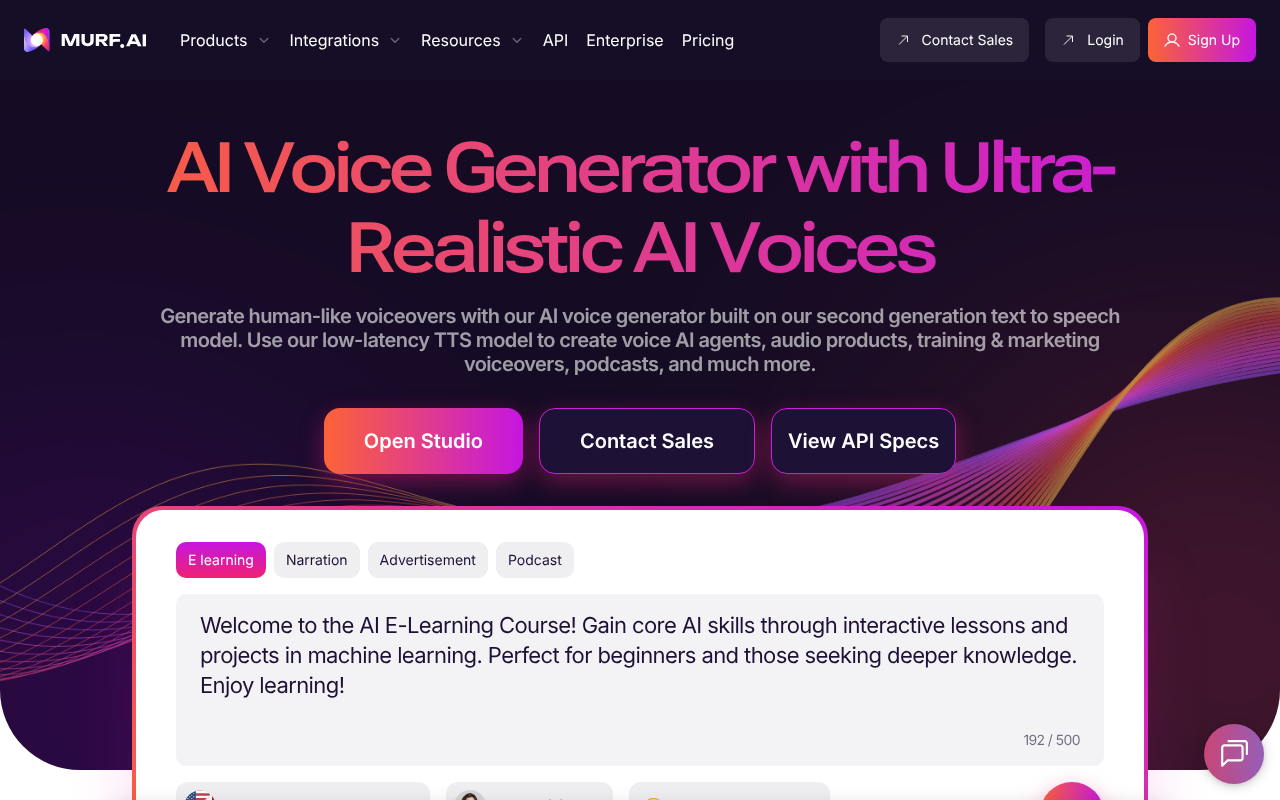 Murf.ai screenshot 1