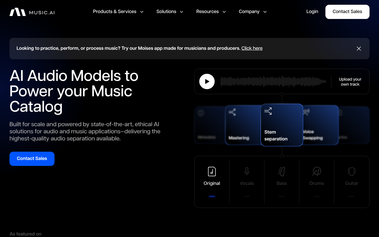 Music.AI screenshot 1
