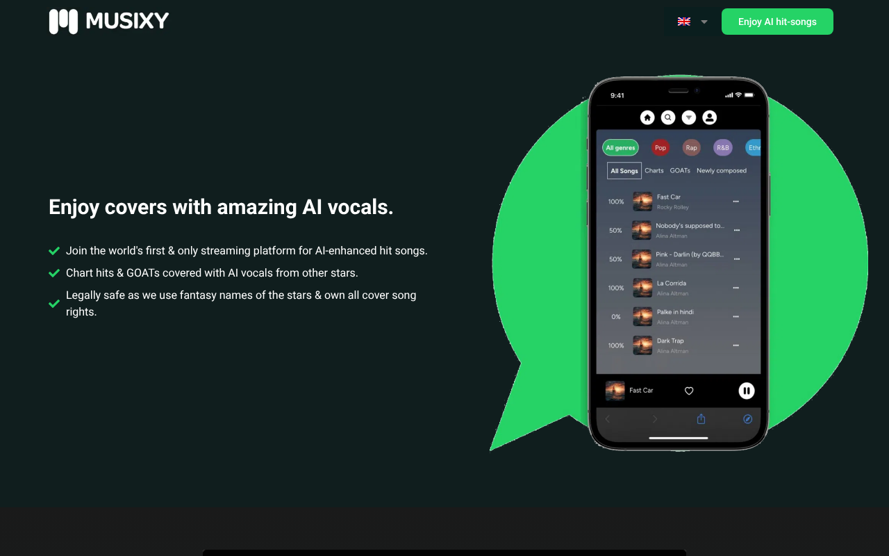 Musixy.ai screenshot 1