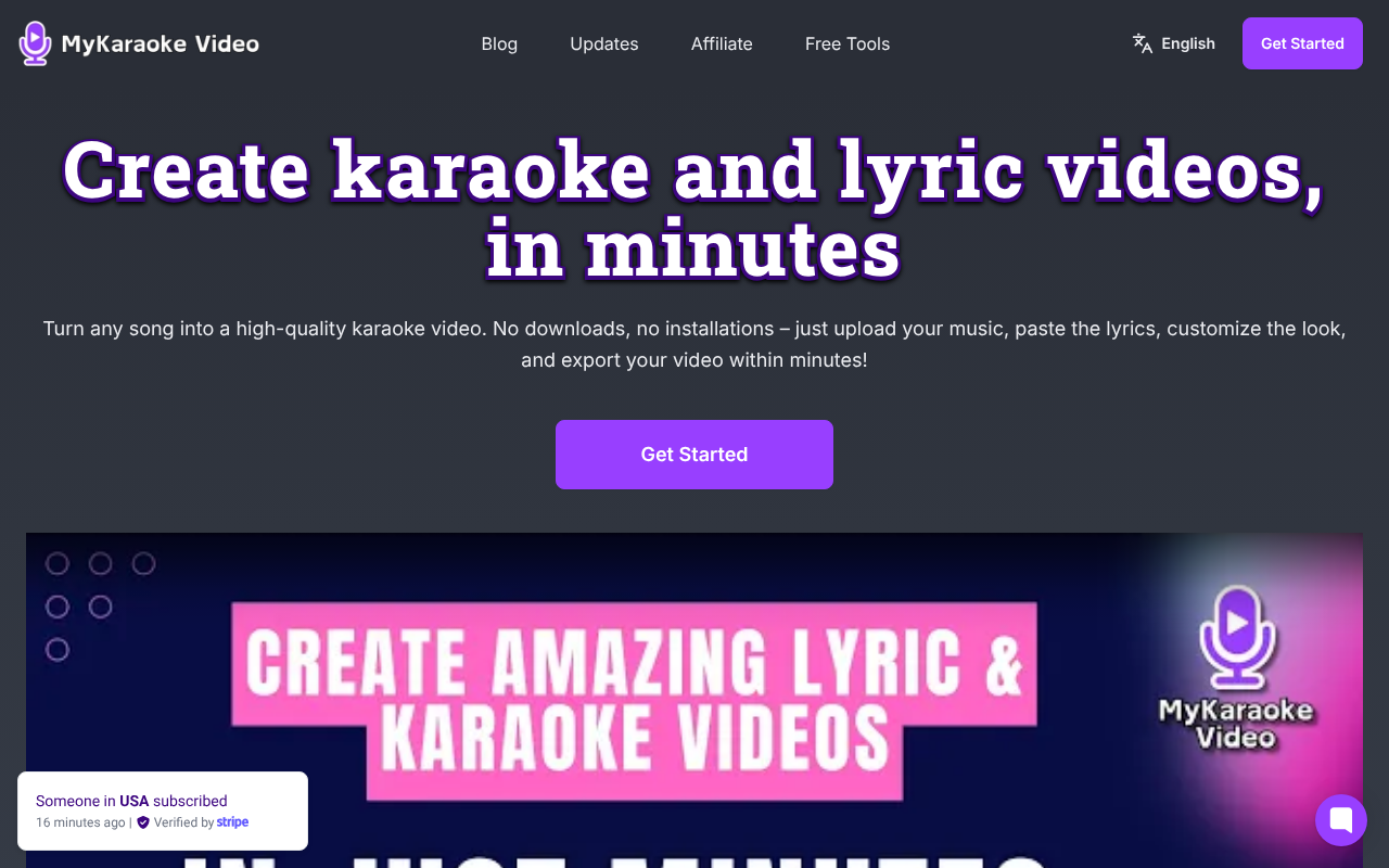 MyKaraoke.Video screenshot 1