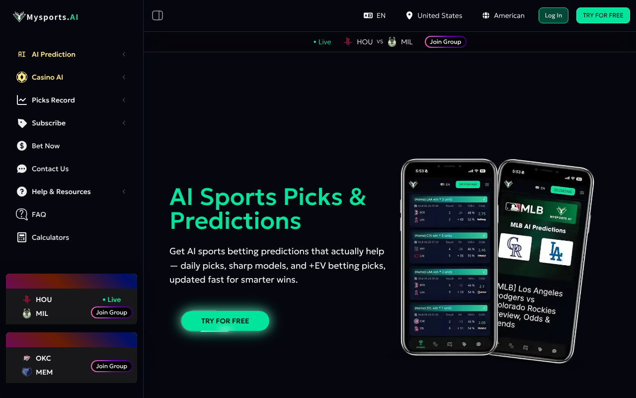 MySports.ai screenshot 1