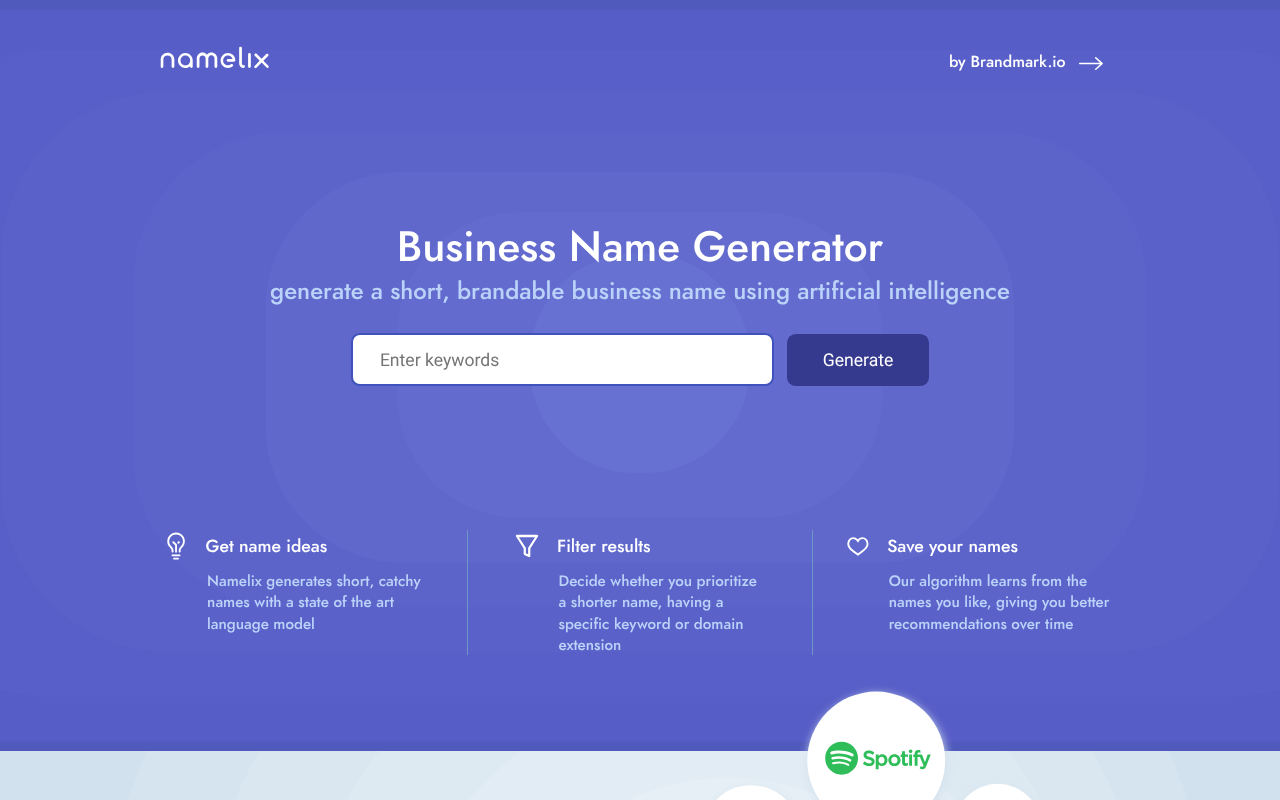 Namelix screenshot 1