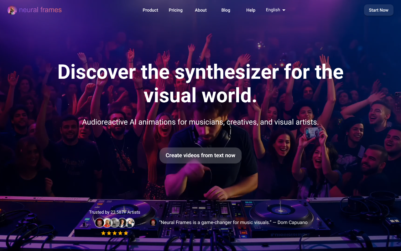 NeuralFrames screenshot 1