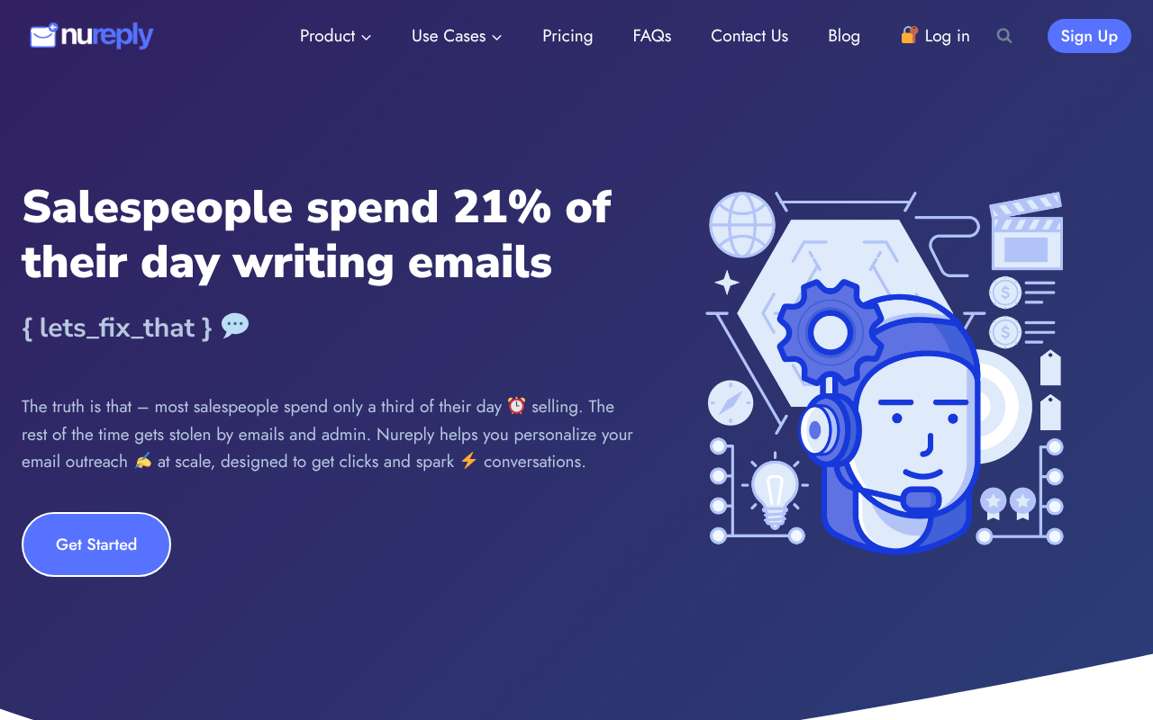 Nureply screenshot 1