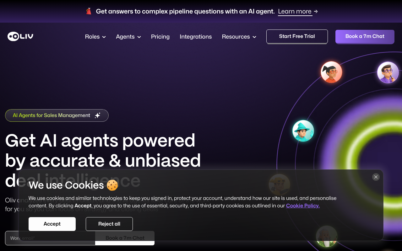 Oliv.ai screenshot 1