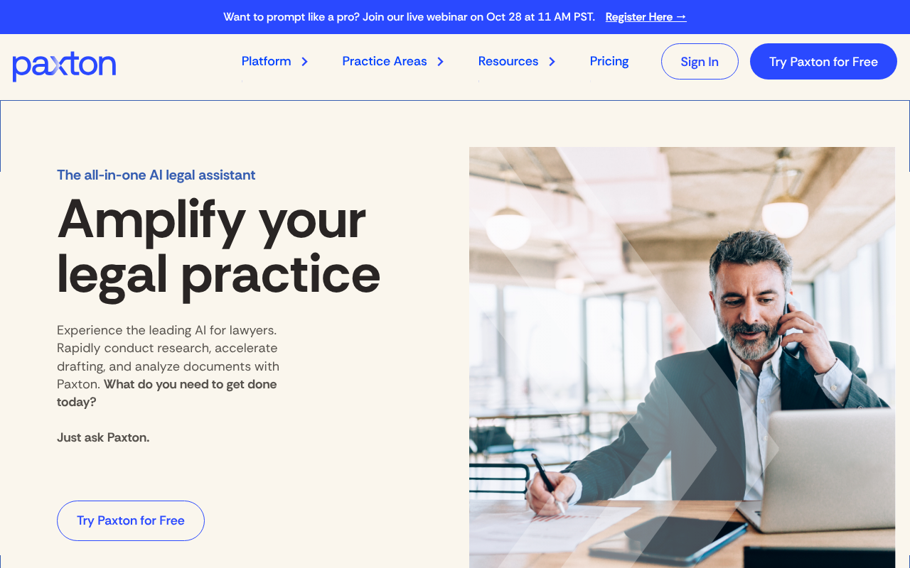 Paxton.ai screenshot 1