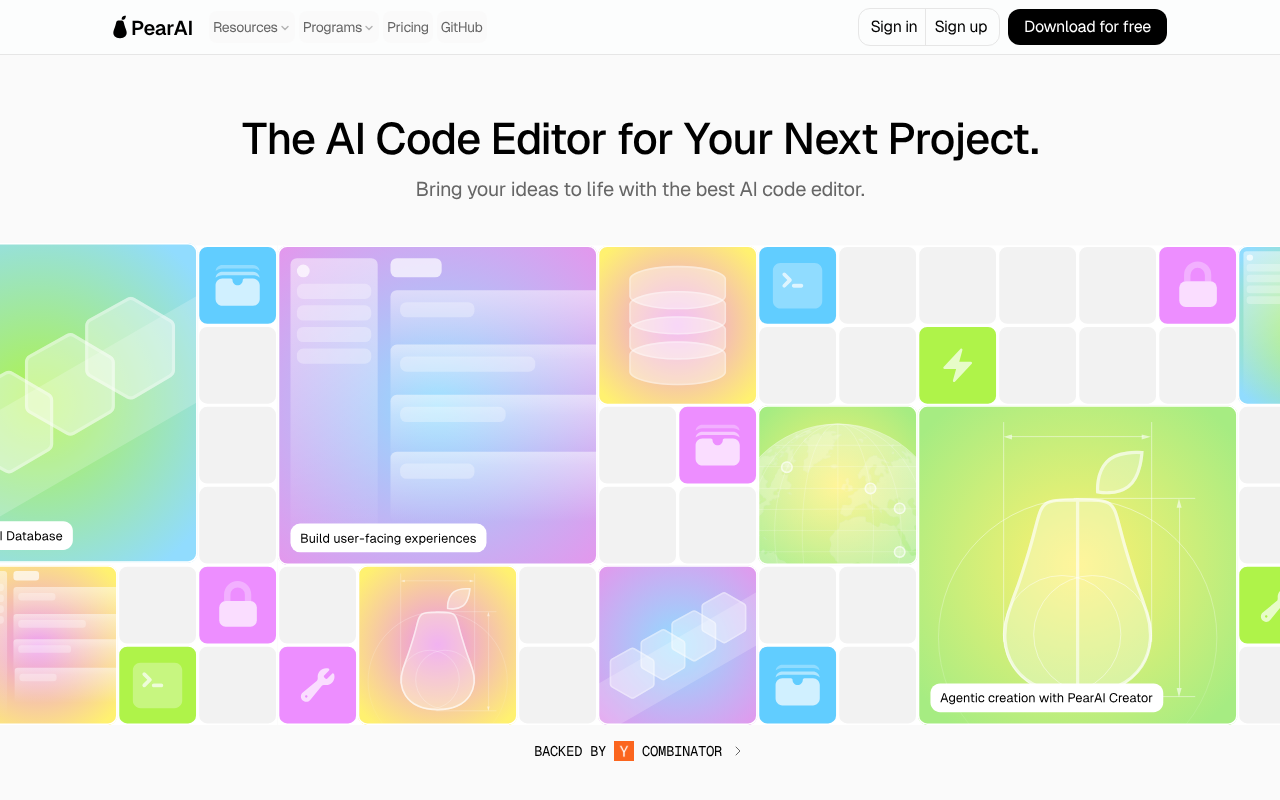 Pear AI screenshot 1