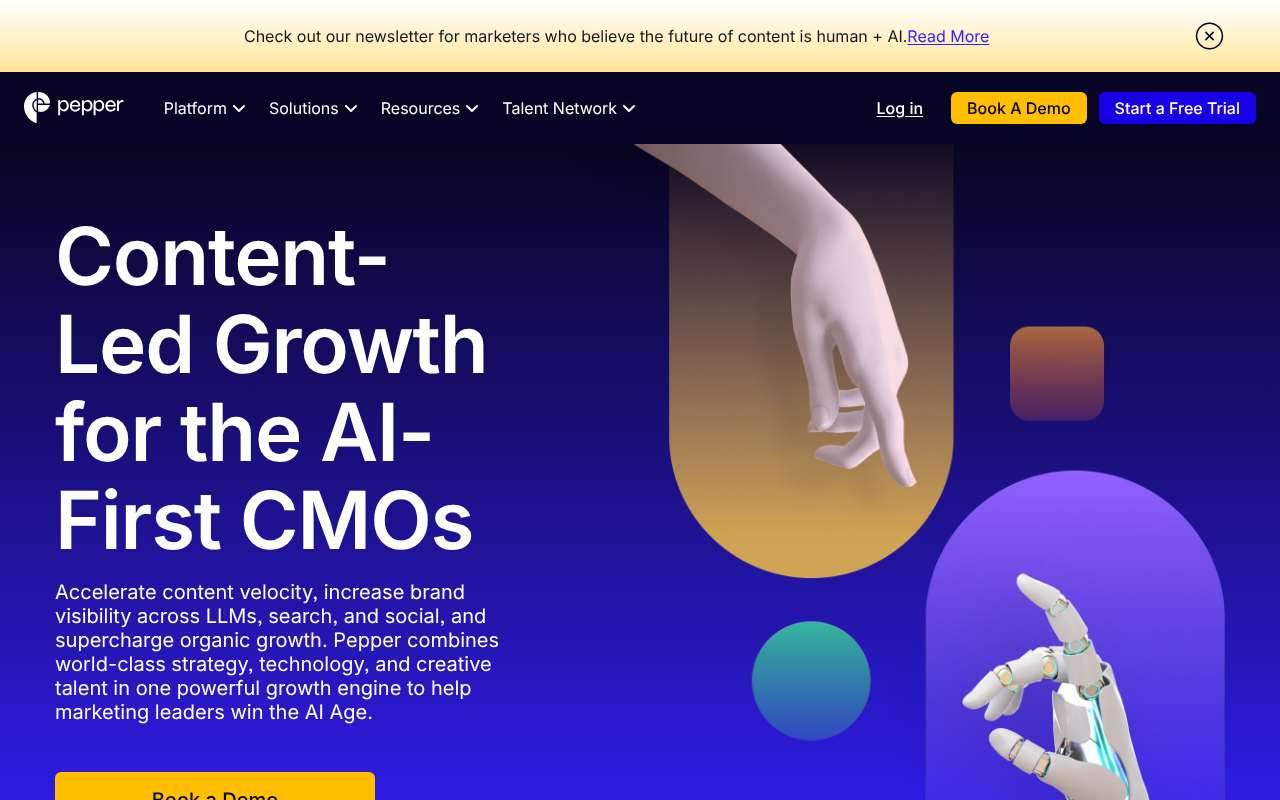 Pepper Content screenshot 1