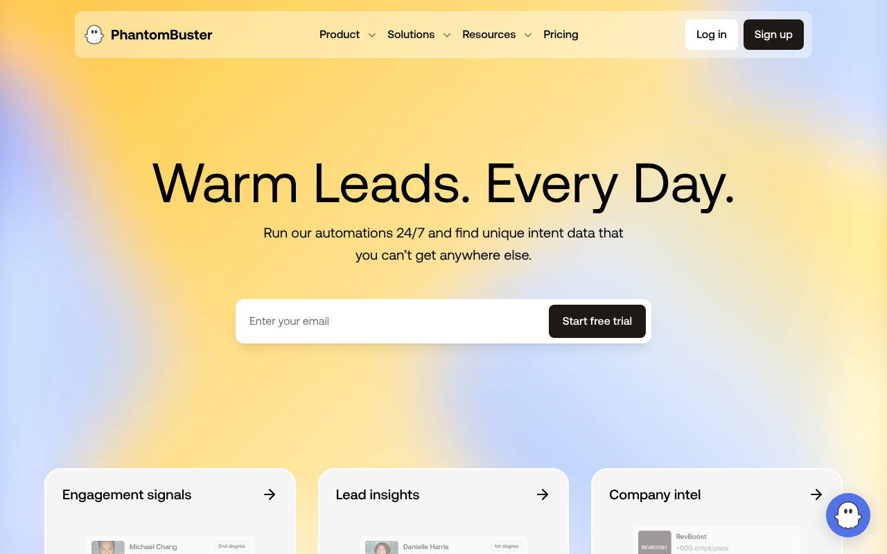 PhantomBuster screenshot 1