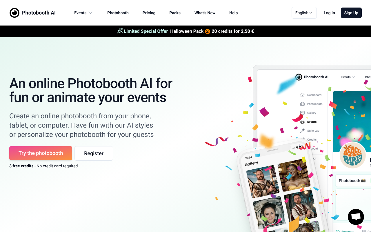 PhotoBooth AI screenshot 1