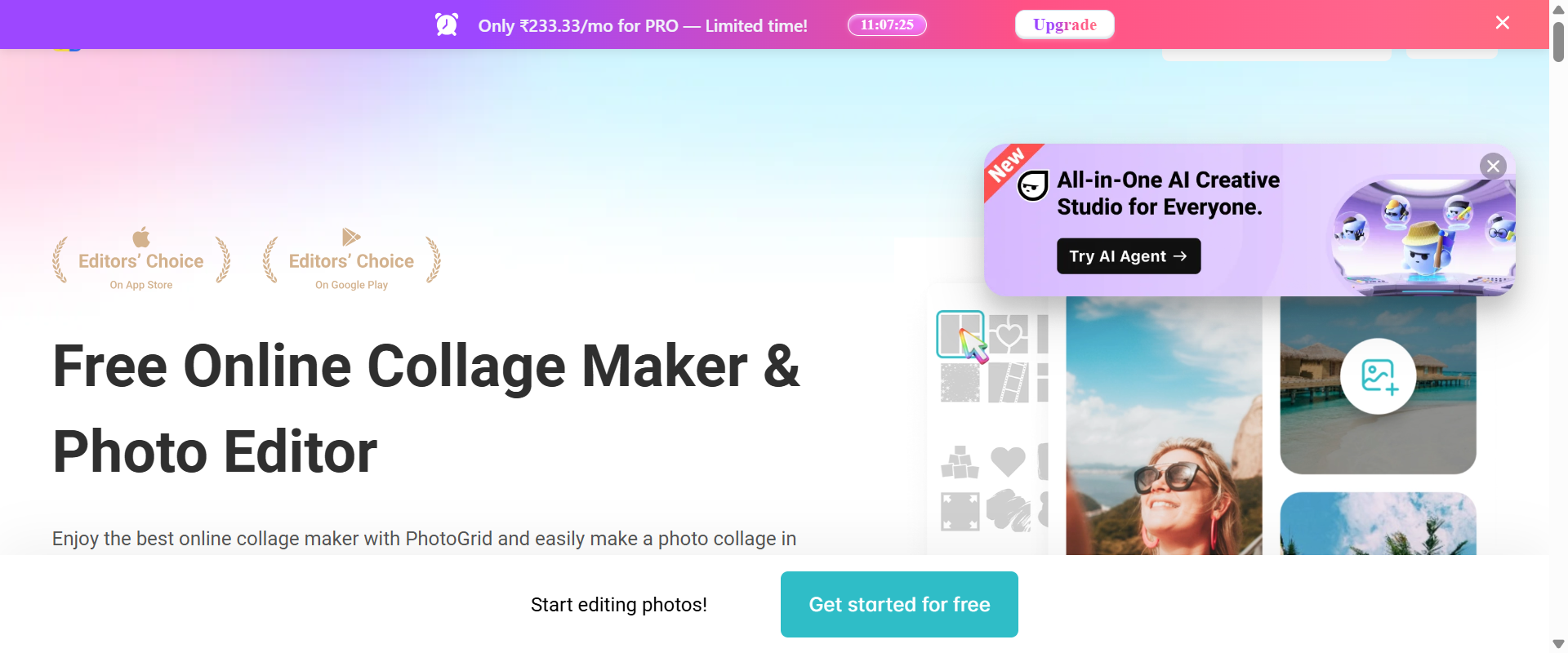 PhotoGrid screenshot 1