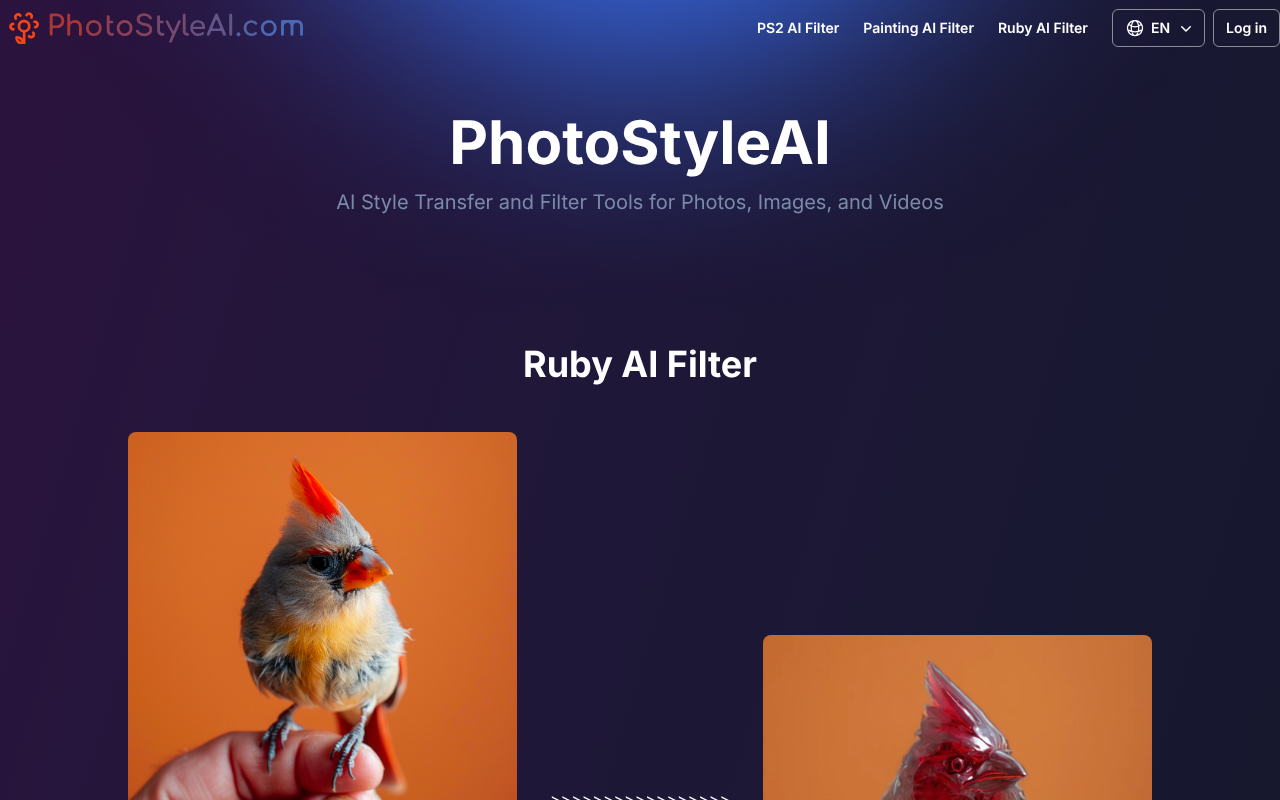 PhotoStyle AI screenshot 1