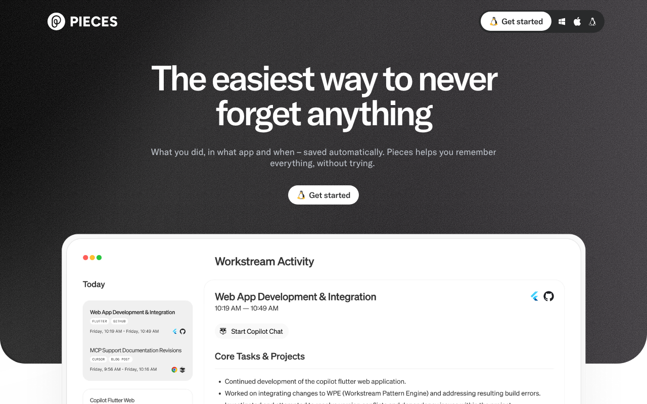 Pieces for Developers screenshot 1