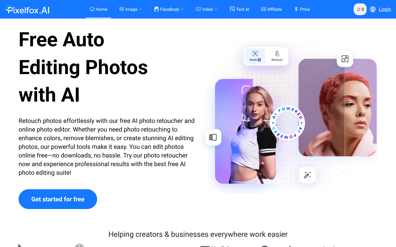 Pixelfox AI screenshot 1
