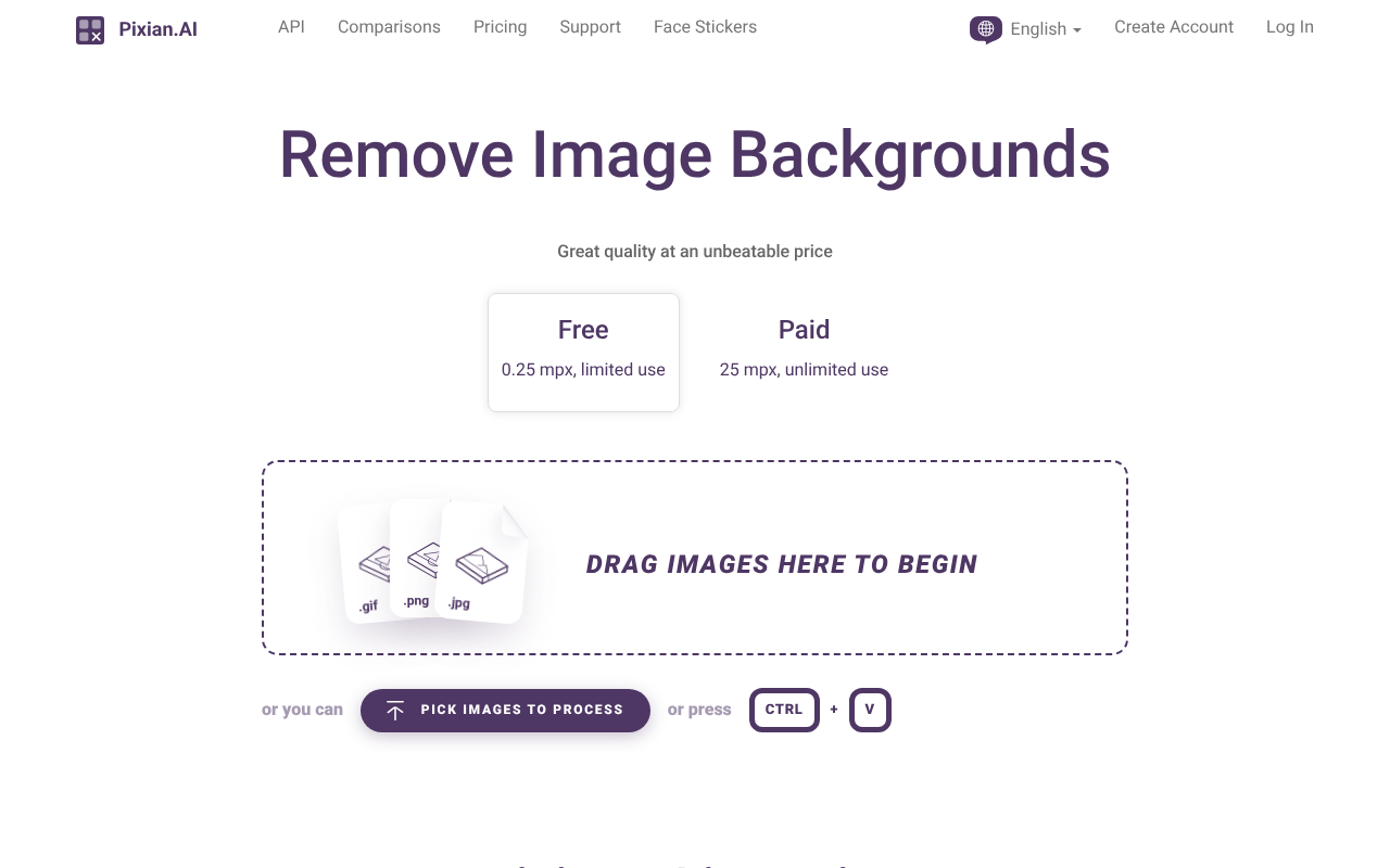 Pixian.ai screenshot 1