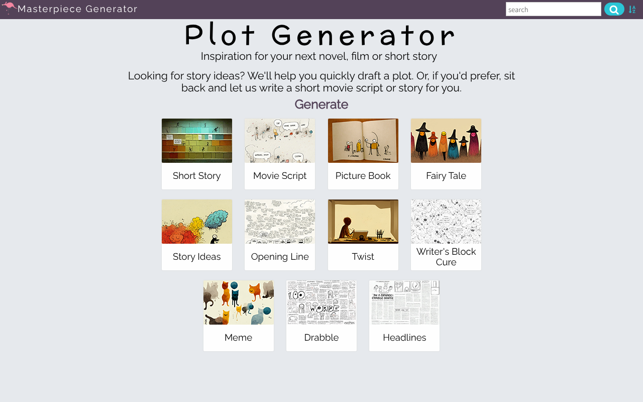 Plot Generator screenshot 1