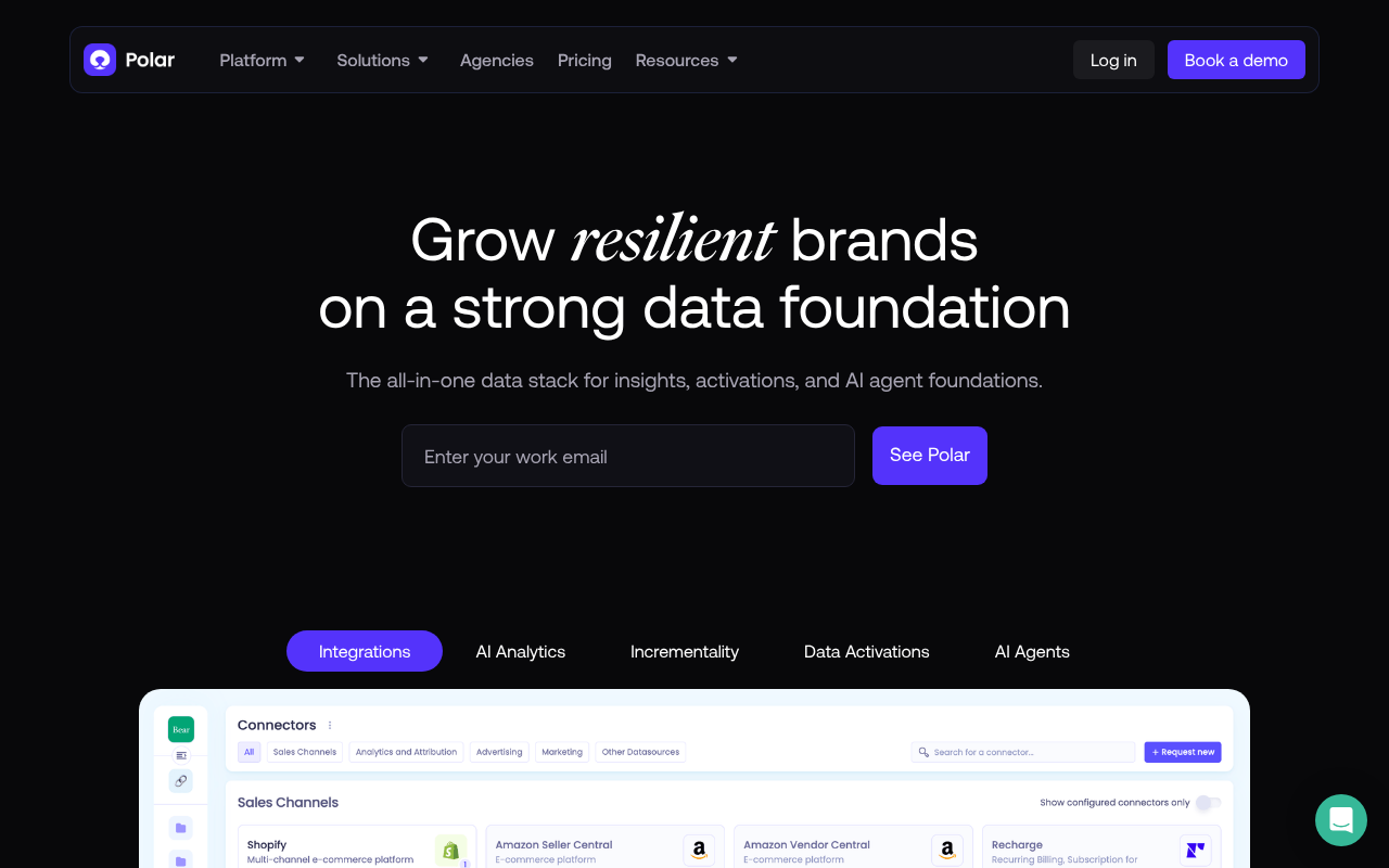 Polar Analytics screenshot 1