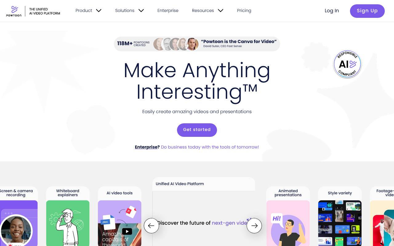 Powtoon screenshot 1