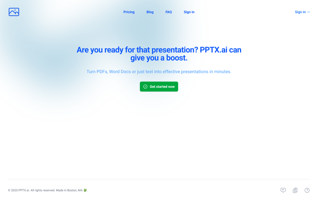PPTX.AI screenshot 1