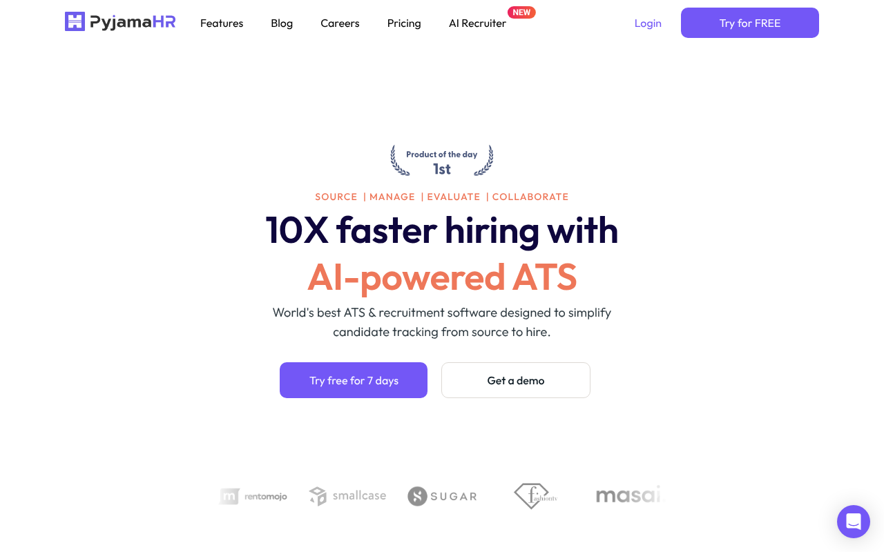 PyjamaHR screenshot 1