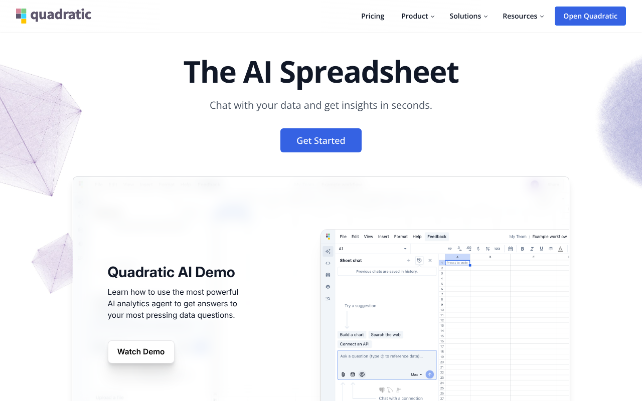 Quadratic screenshot 1