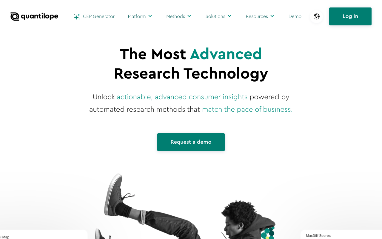 Quantilope screenshot 1