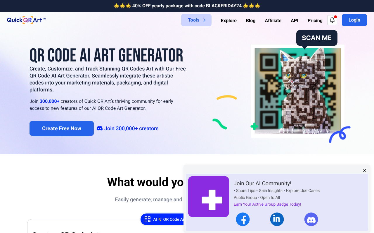 QuickQR.art screenshot 1