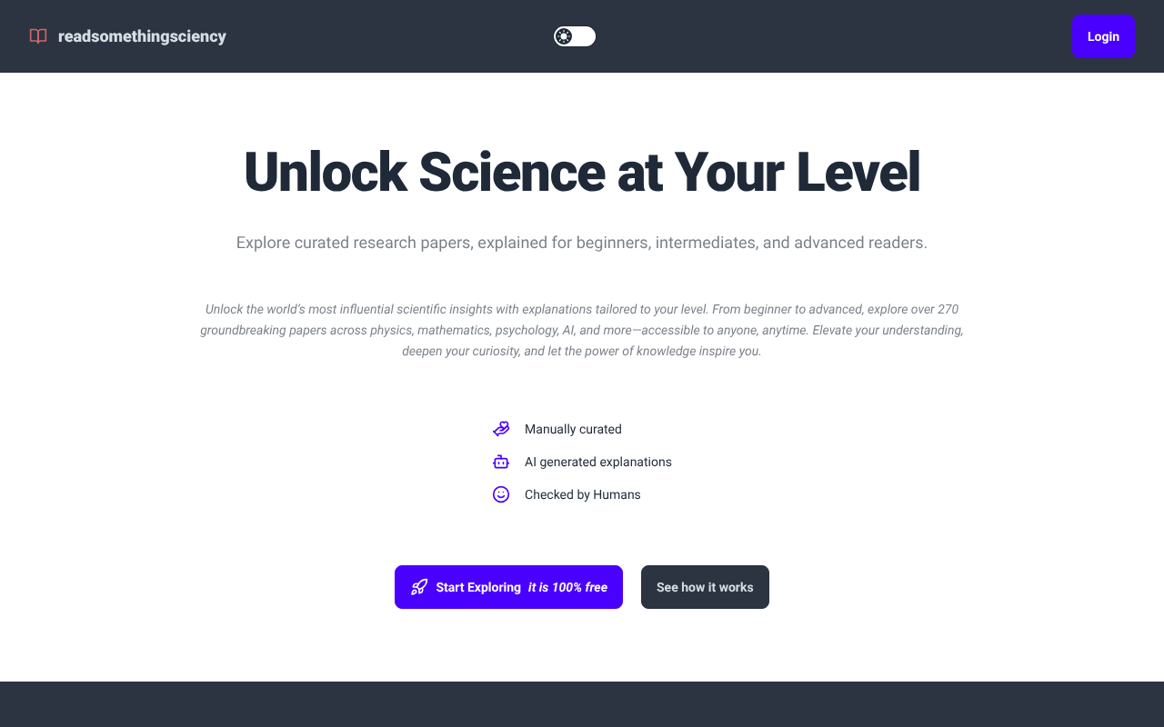 Read Something Sciency screenshot 1