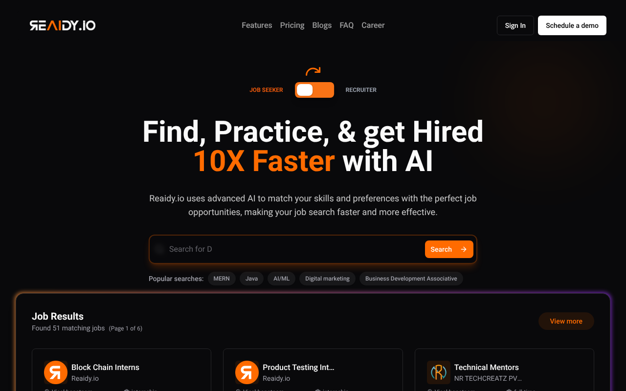 Reaidy.io screenshot 1