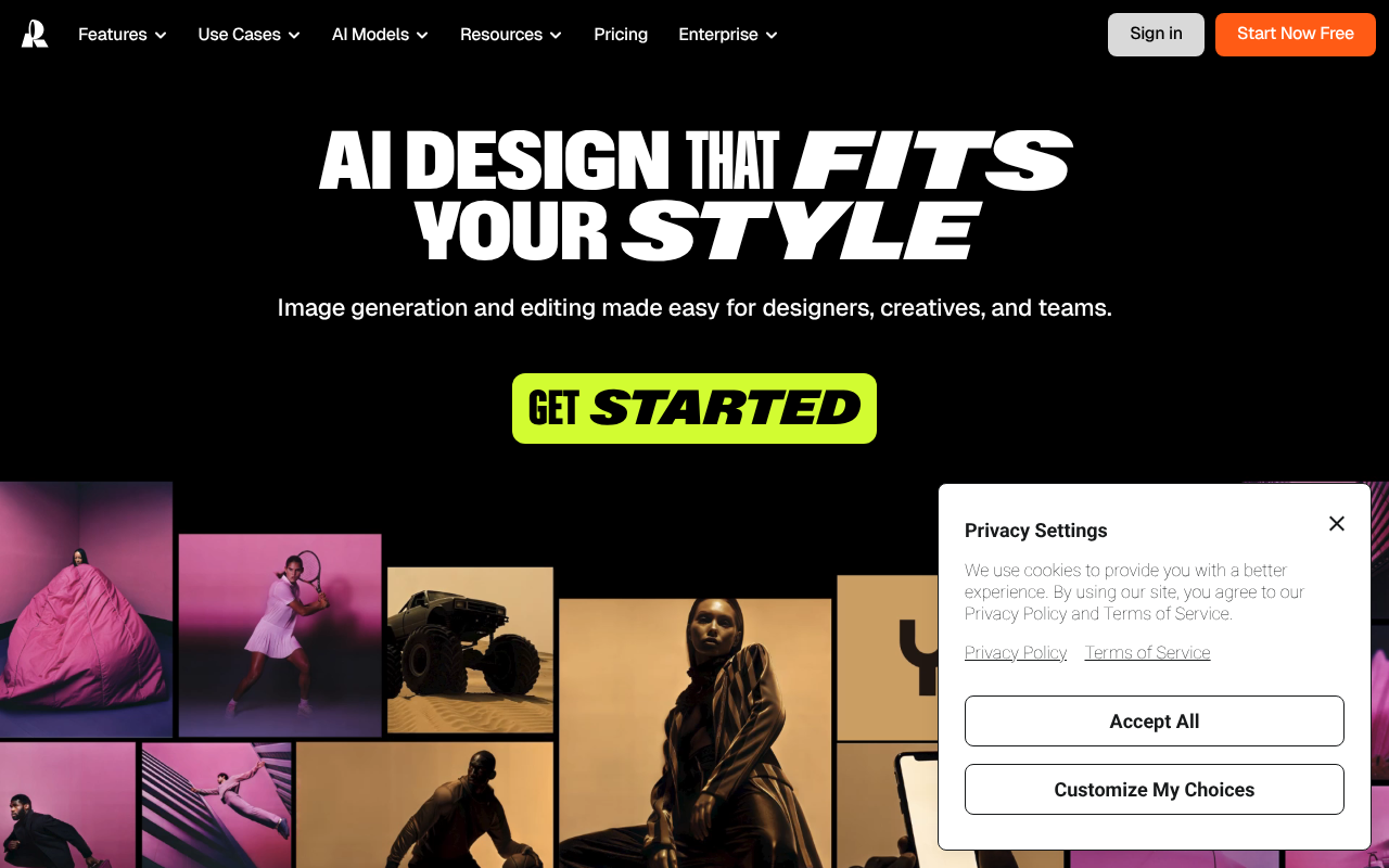 Recraft AI screenshot 1