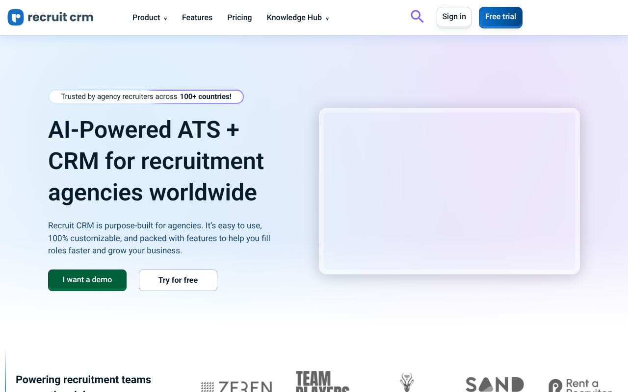 Recruit CRM screenshot 1