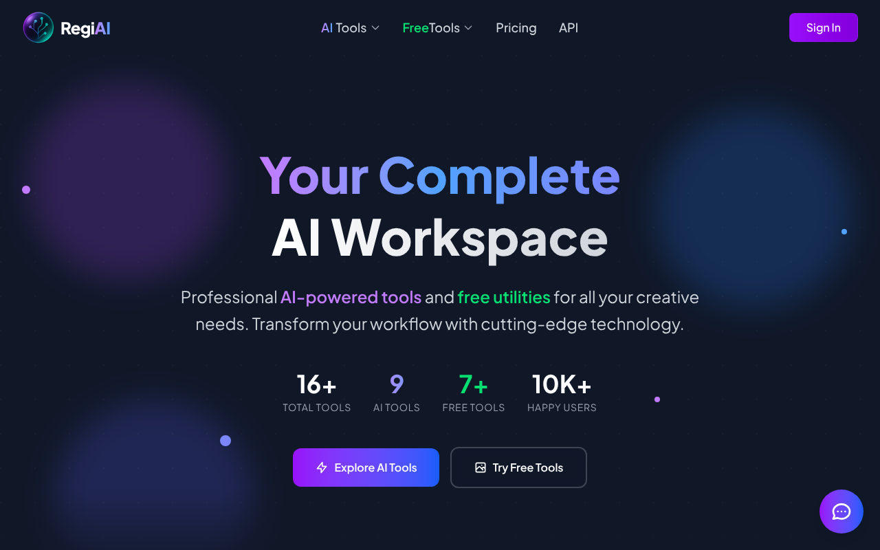 Regi AI screenshot 1