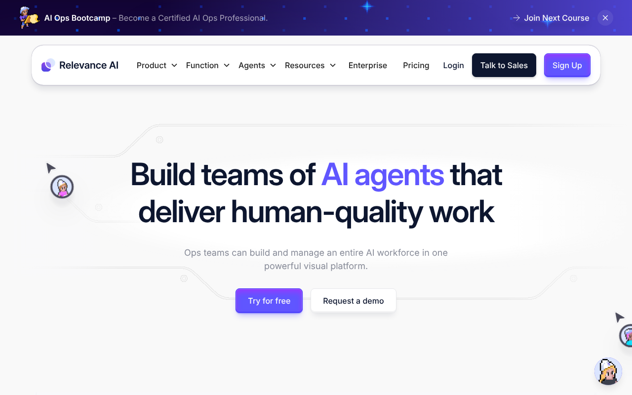 Relevance AI screenshot 1
