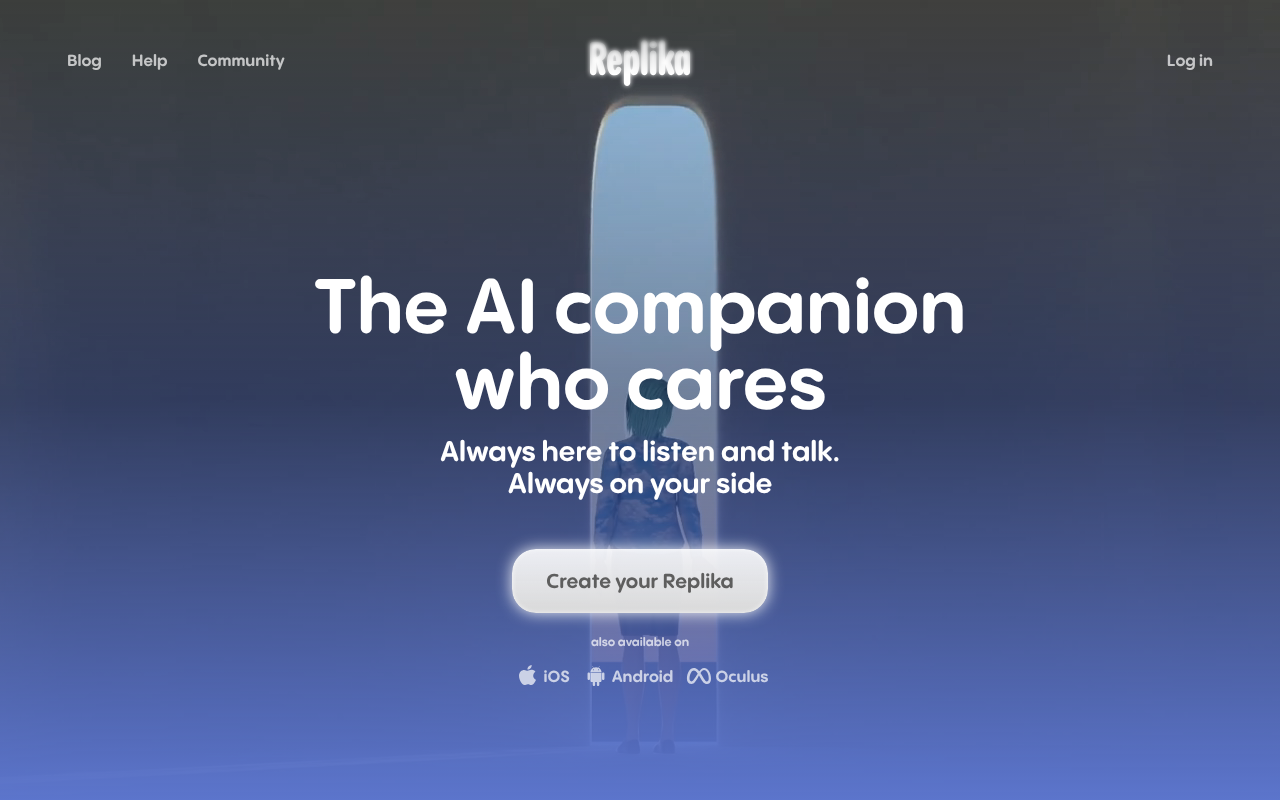 Replika screenshot 1