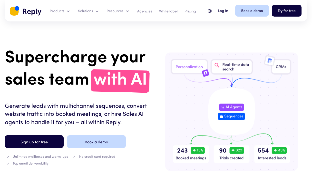 Reply.io screenshot 1