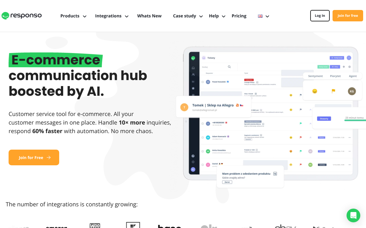 Responso screenshot 1