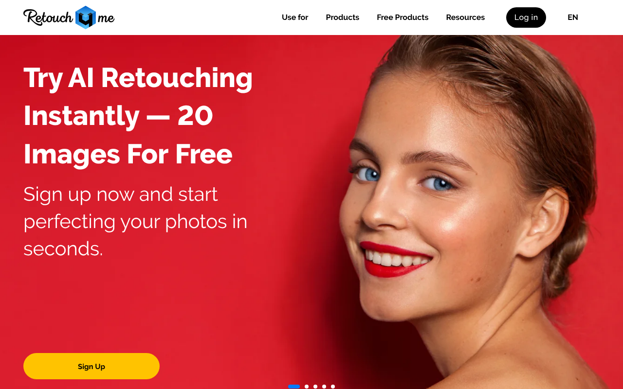 Retouch4.me screenshot 1