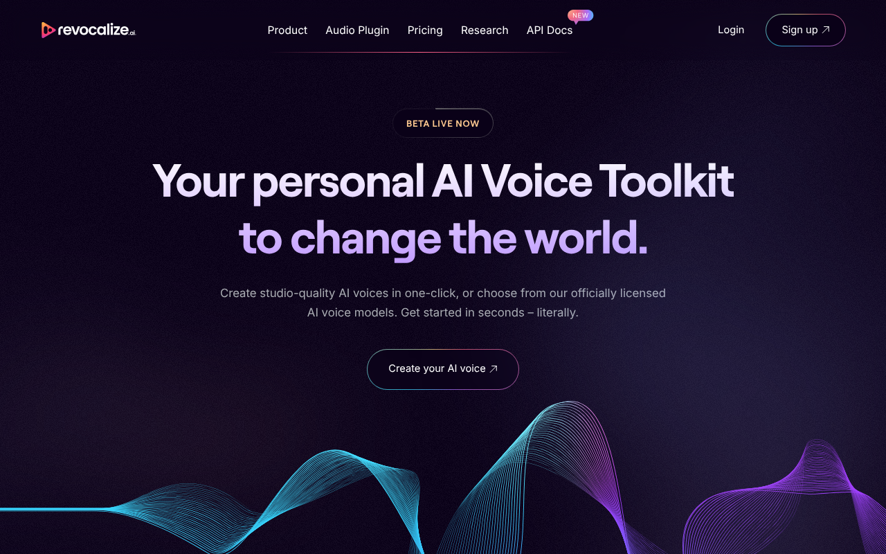 Revocalize AI screenshot 1