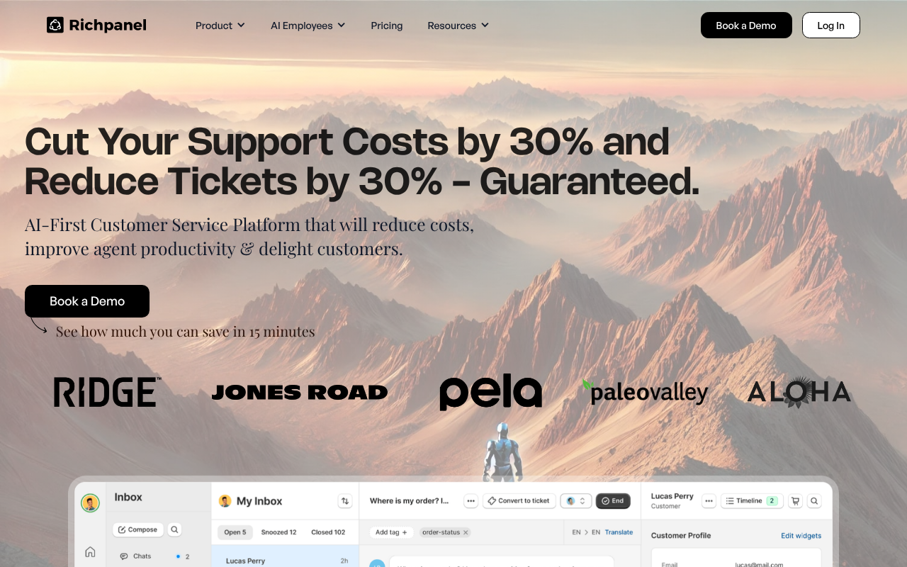 Richpanel screenshot 1