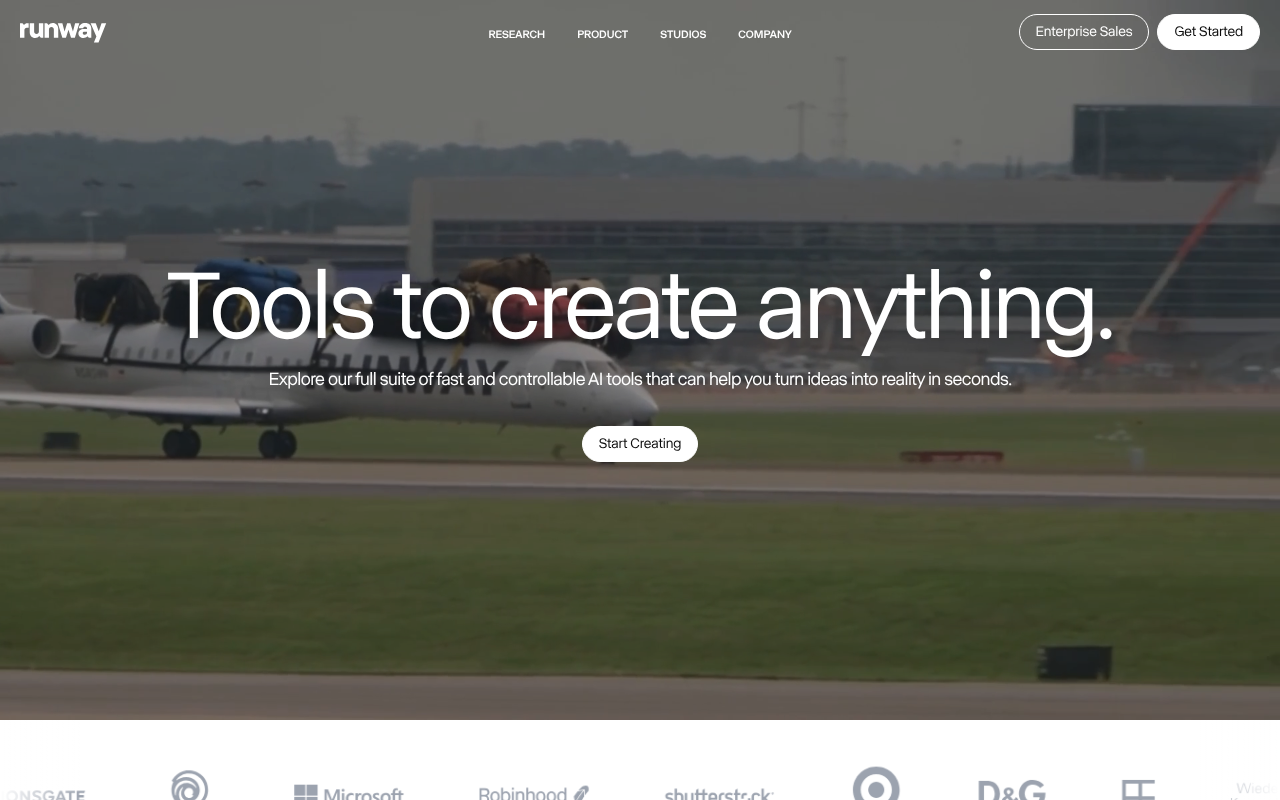RunwayML Gen-2 screenshot 1