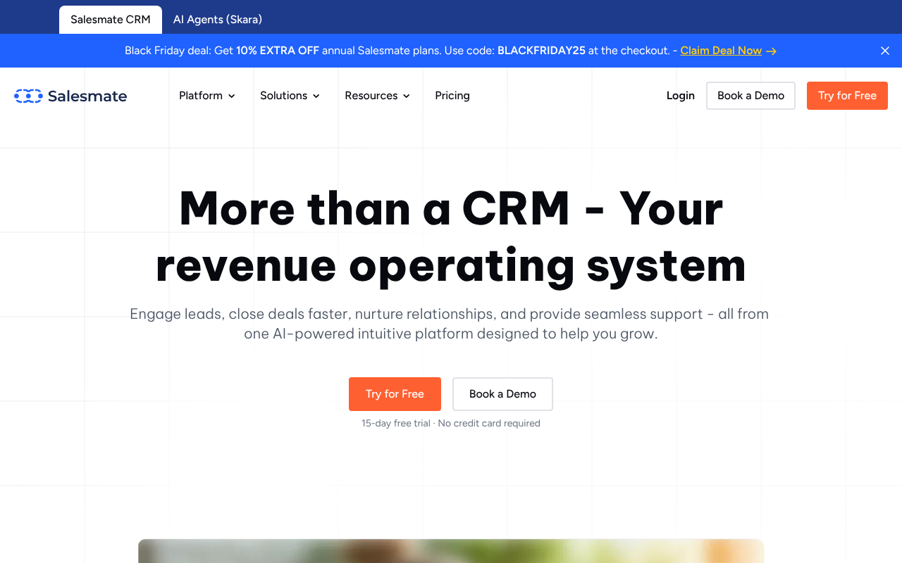 Salesmate screenshot 1