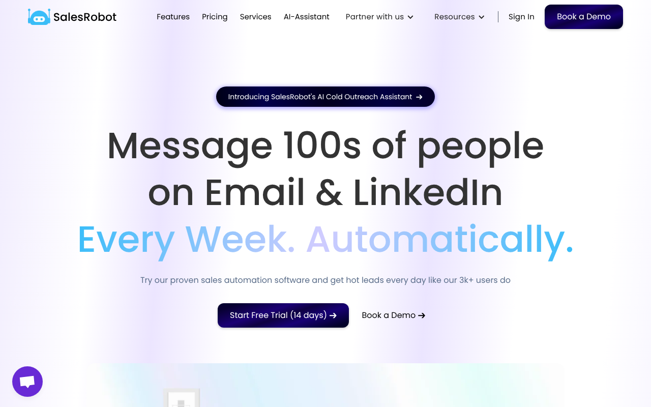 SalesRobot screenshot 1
