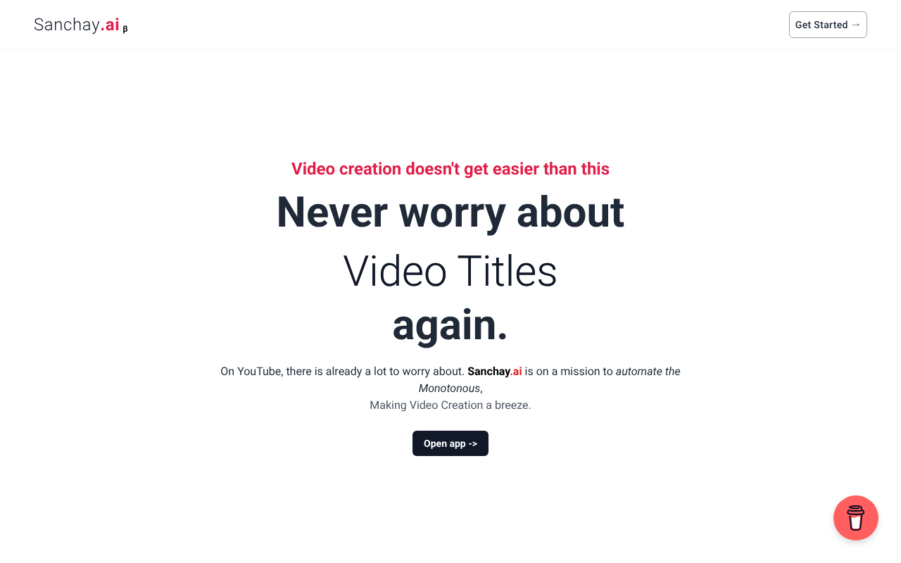 Sanchay.ai screenshot 1